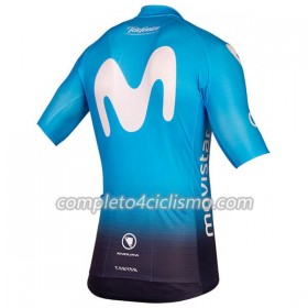 Maglia 2018 Movistar Team N001 Manica Corta